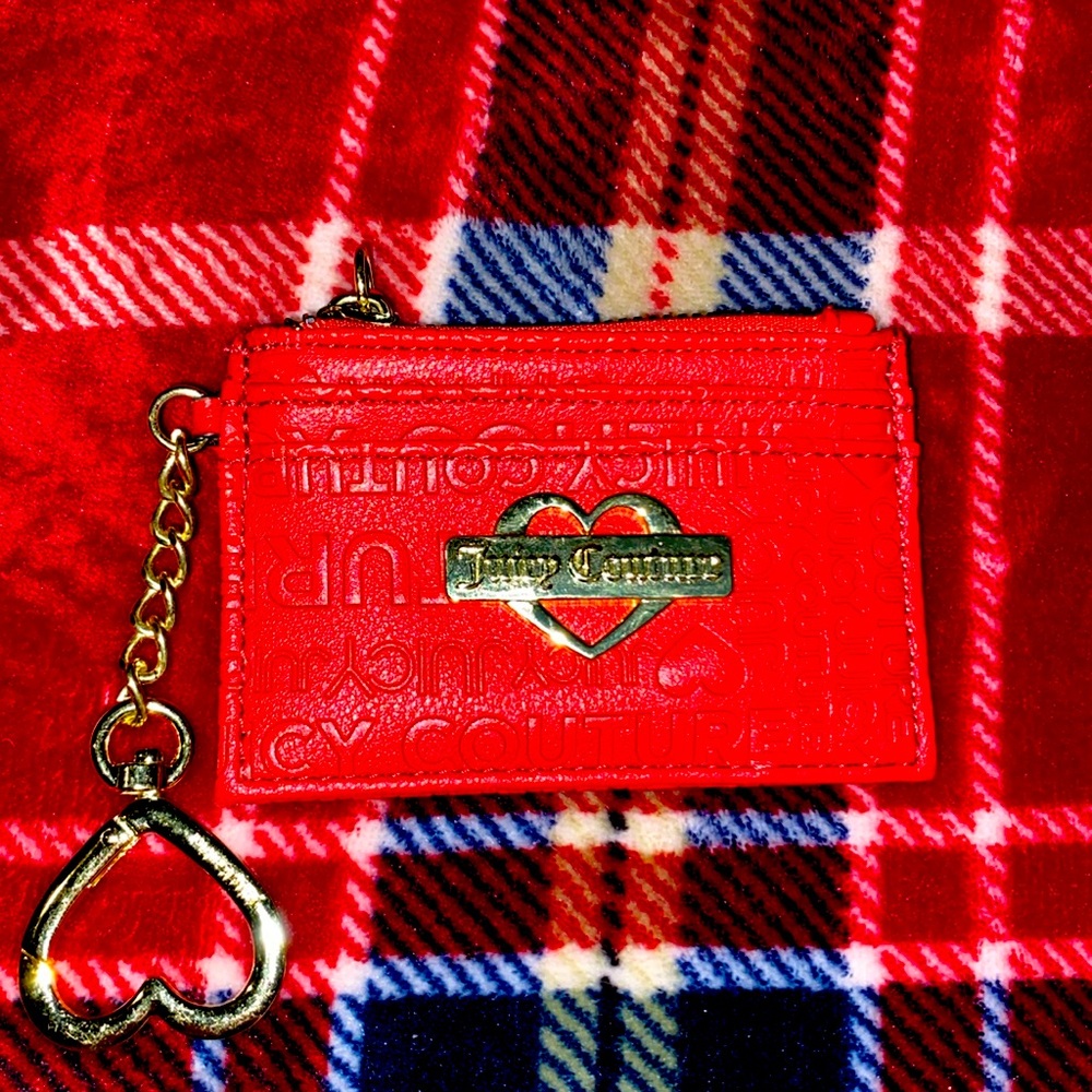 Red juicy couture coin purse❤️